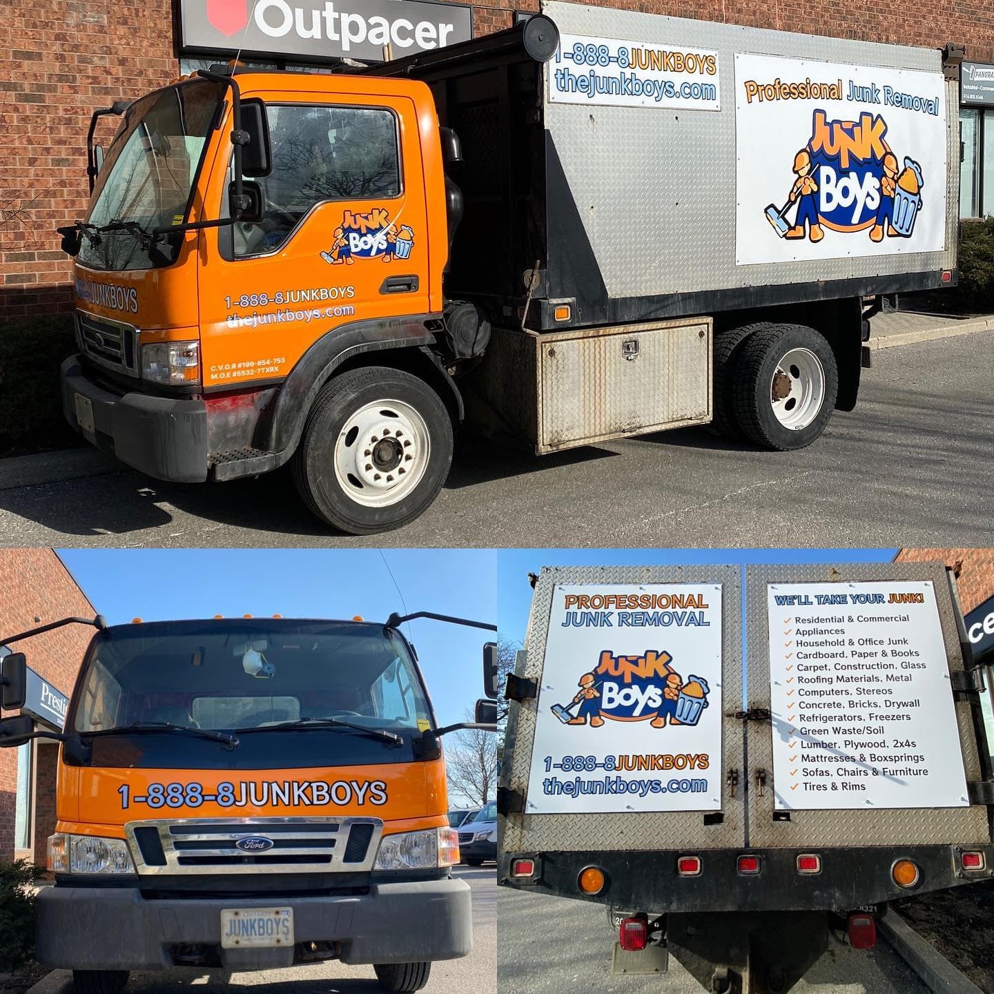 The Junk Boys truck
